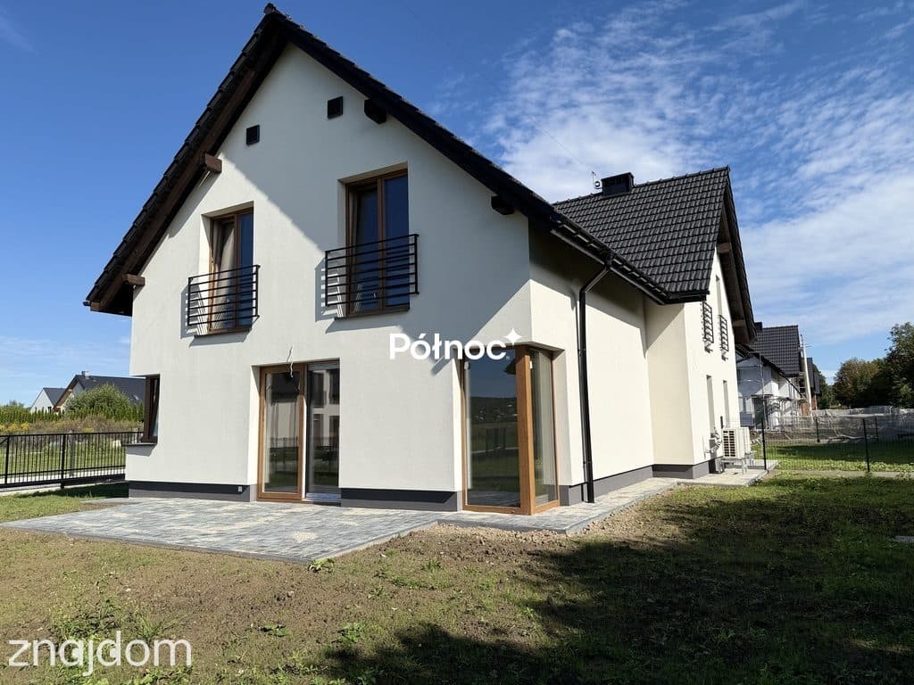 Nowy bliźniak 127,70 m² | Brzezie | Garaż | Działka