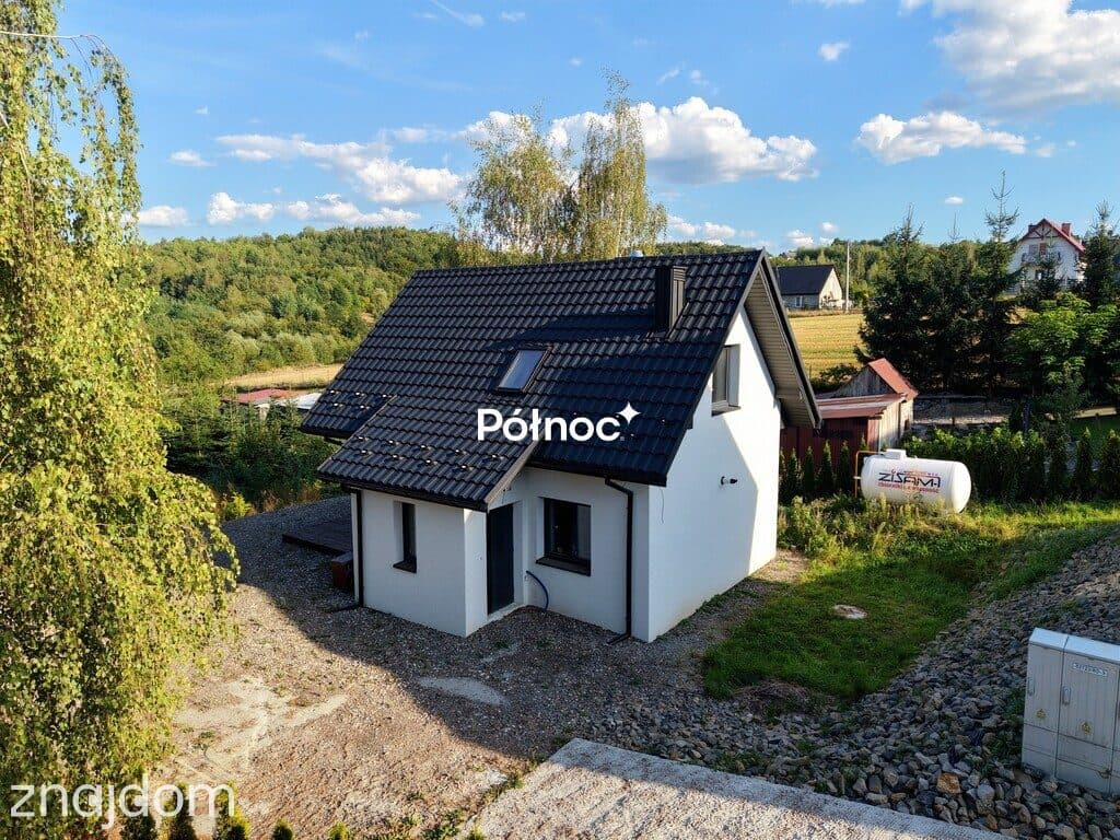 Dom z widokiem na las / Klęczana, gm. Gdów / 74 m²