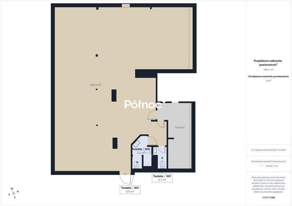 Lokal 170 m2/Rynek Kościuszki/Centrum/5000zł netto - zdjęcie 13