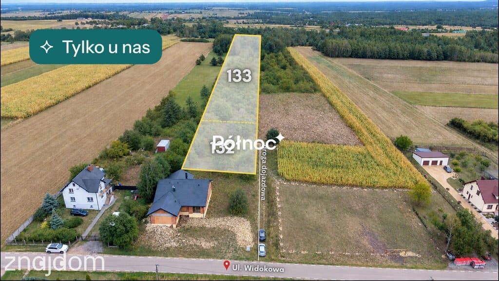 Działka 1.08 ha na Jurze | Bukowno gm. Olsztyn