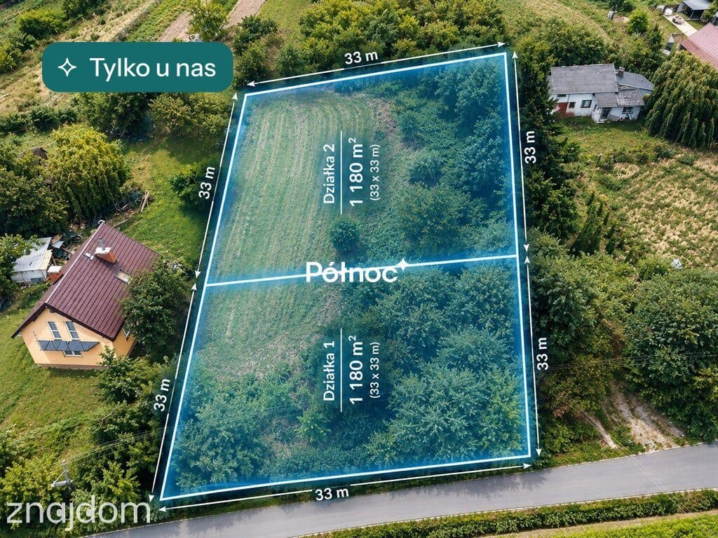 Działka budowlana na sprzedaż – Zawada gm. Mstów