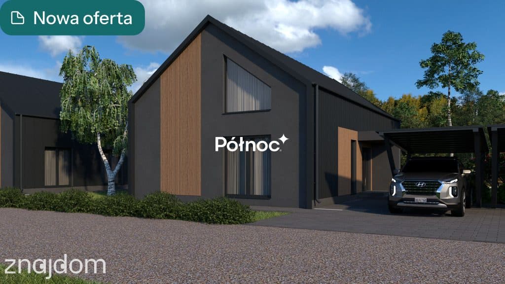 Styrzyniec - 4 domy. Las. Nowoczesna technologia