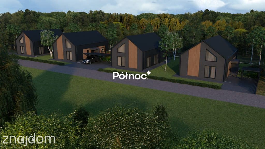Styrzyniec - 4 domy. Las. Nowoczesna technologia - zdjęcie 7