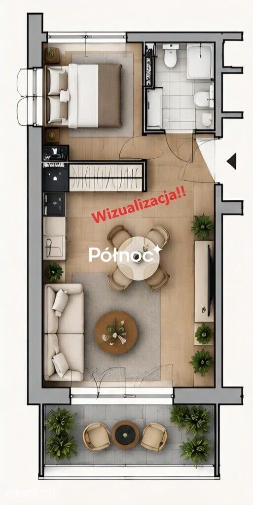 Węglin Kawalerka 30,88m2 5piętro na sprzedaż!! - zdjęcie 2