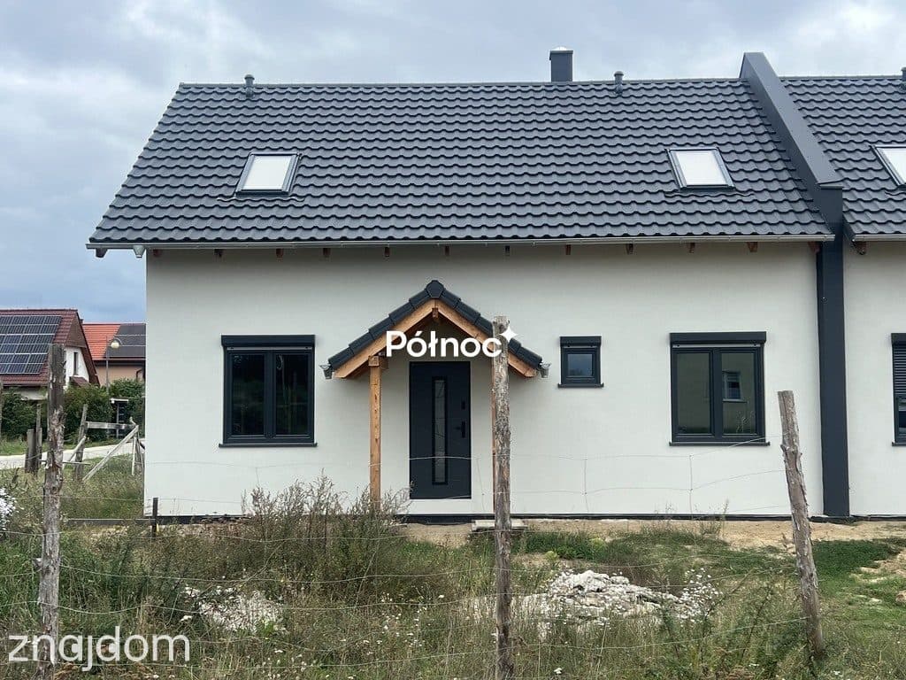 Dom piętrowy | bliźniak | stan surowy zamknięty - zdjęcie 2