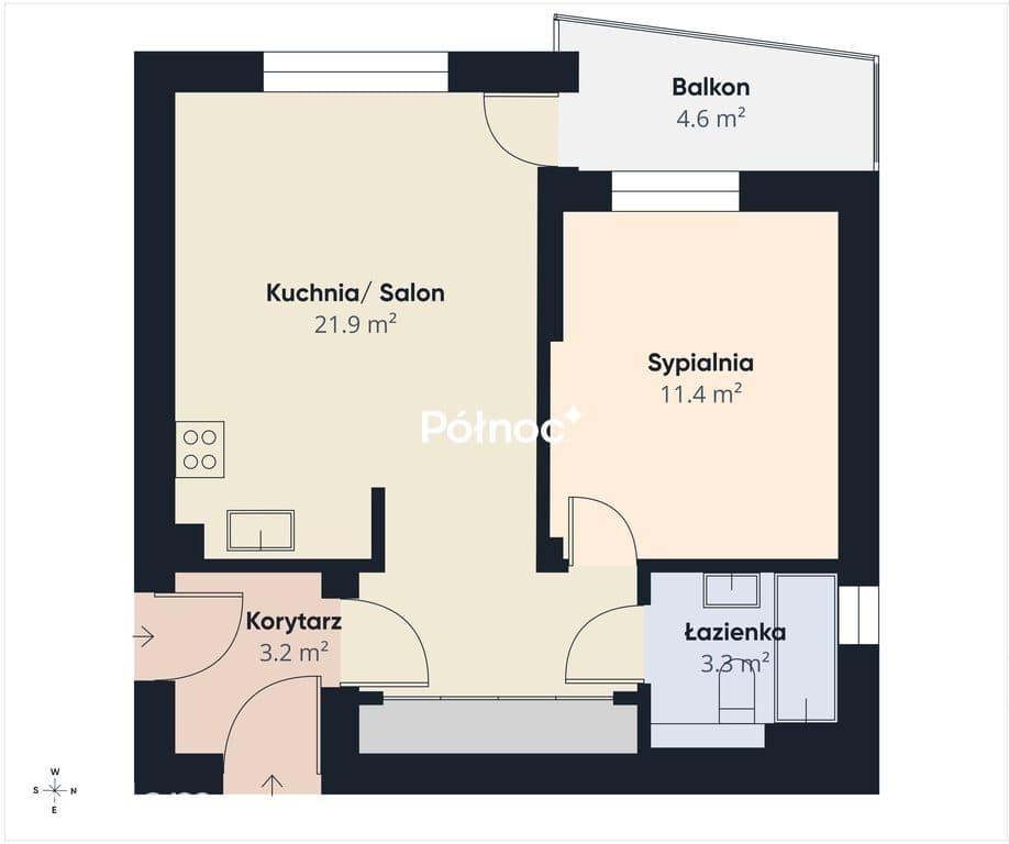 Przytulne i zadbane 38m2 na 1 piętrze/ul.Sybiraków - zdjęcie 20