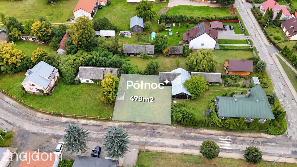 Działka 479 m² Swory – mieszkaniowa i usługi