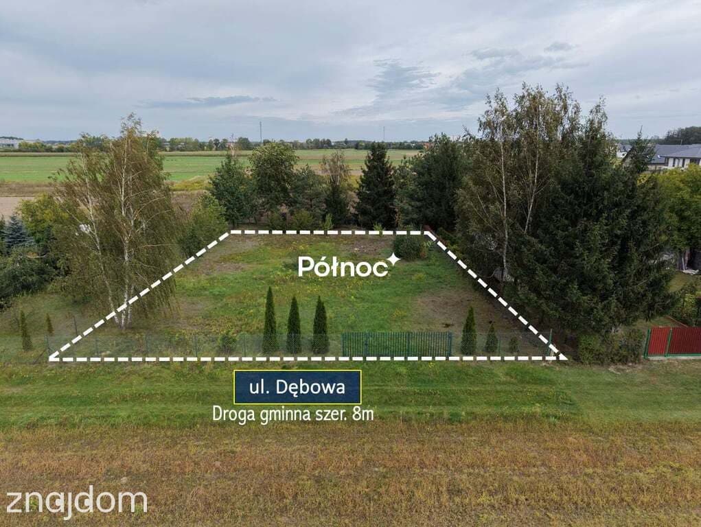 DZIAŁKA BUDOWLANA | 1000 m² | Wola Rasztowska - zdjęcie 7