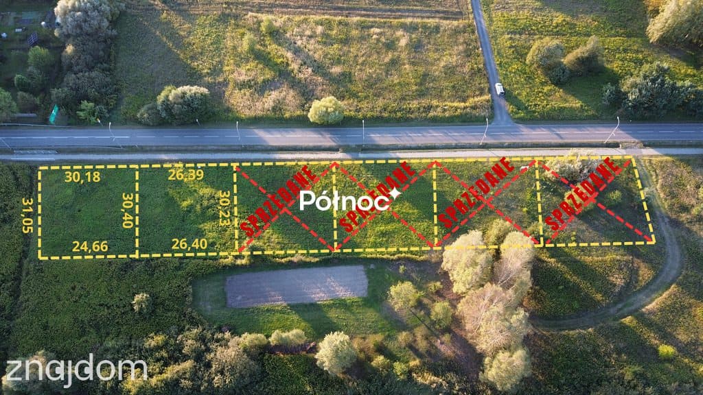 Okazja! 6 działek budowlanych – Tarnobrzeg Sobów