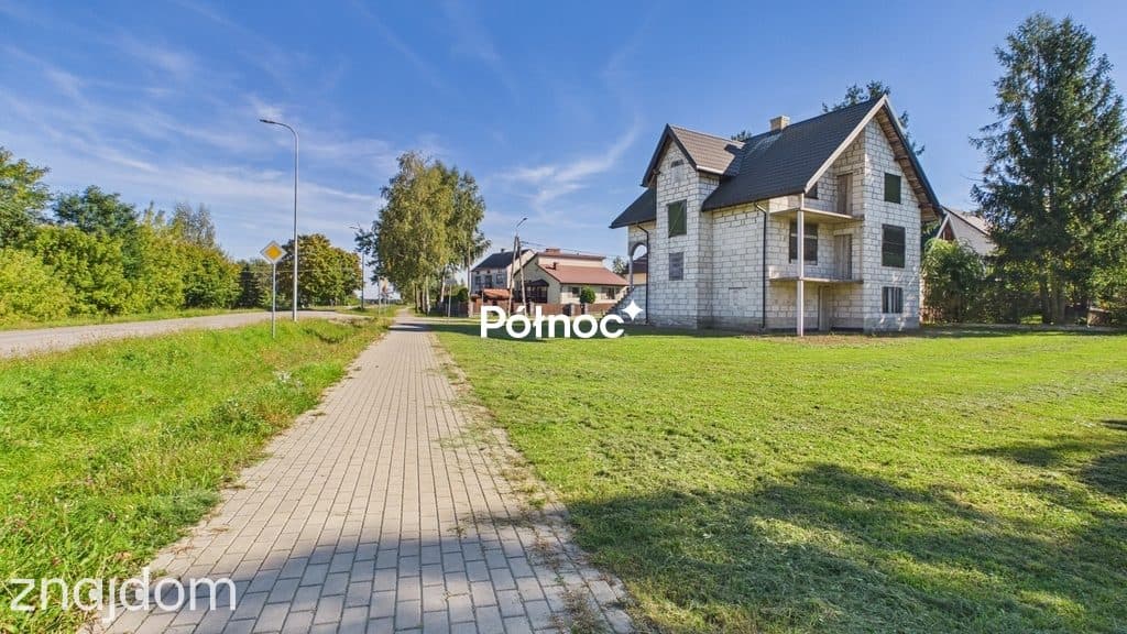 Dom w stanie surowym - Modzele- Skudosze gm. Łomża - zdjęcie 14