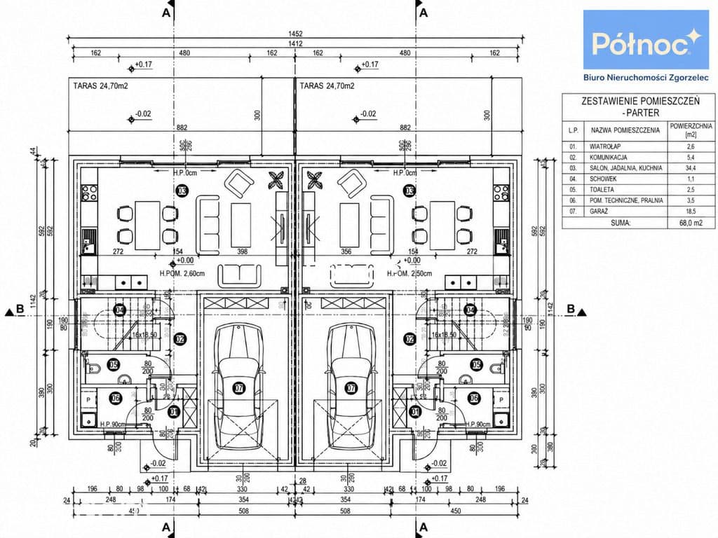NOWOCZESNY BLIŹNIAK Z GARAŻEM, OGRÓDKIEM I FOTOWOLTAIKĄ | 134 M² - zdjęcie 4