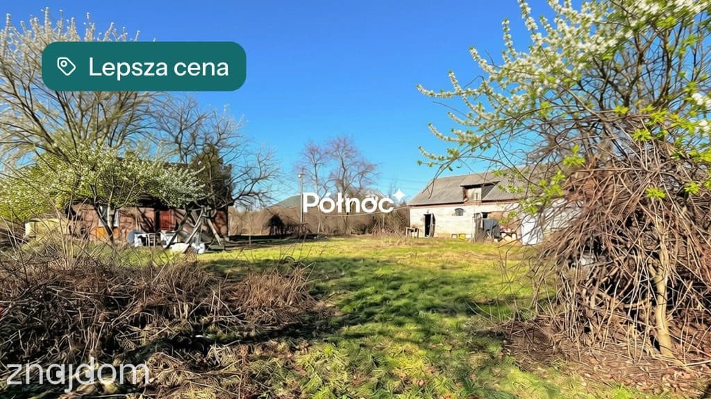 Działka budowlana z budynkiem gosp. blisko miasta. - zdjęcie 3
