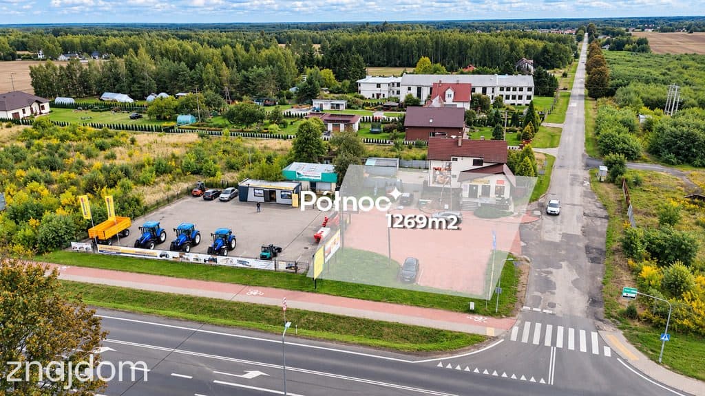 Budynek handlowo-mieszkalny przy DK92 | 2957 m² gruntu - zdjęcie 3