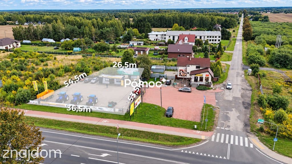 Budynek handlowo-mieszkalny przy DK92 | 2957 m² gruntu - zdjęcie 5