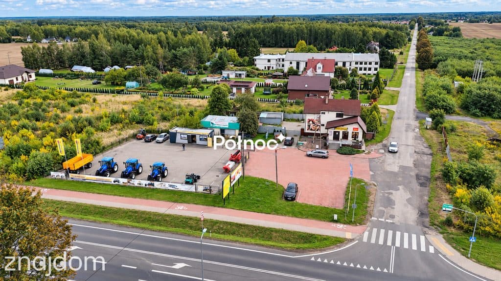 Budynek handlowo-mieszkalny przy DK92 | 2957 m² gruntu