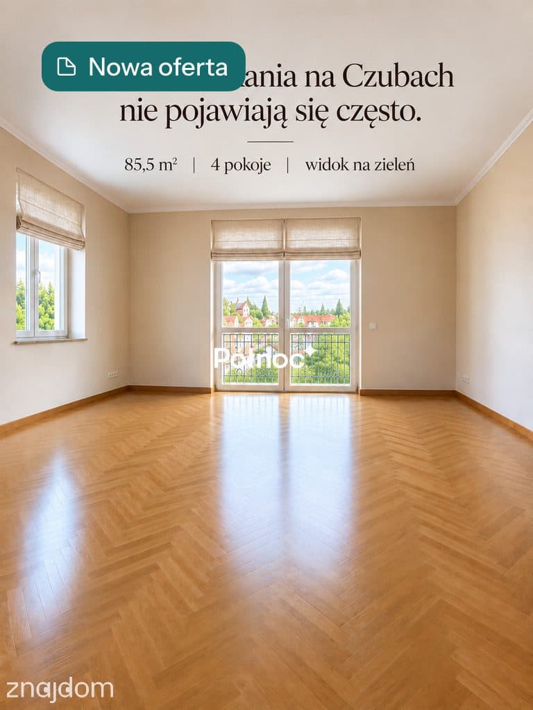 Mieszkanie PREMIUM | 4 pokoje | 85,5 m² | Czuby Pd