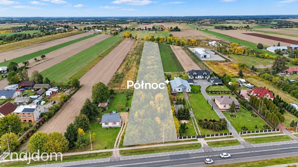 Działka 1,49 ha – Sławacinek Nowy, dojazd z dwóch stron - zdjęcie 5