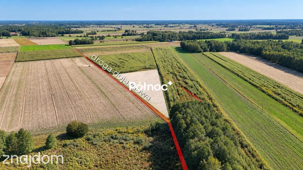 Działka z warunkami zabudowy - Kościeniewicze, pow. 7052 m² - zdjęcie 7