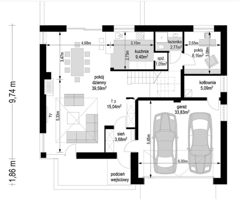 Dom  188 m² |  Konopnica | 4 km do Lublina | duży ogród 28a - zdjęcie 7