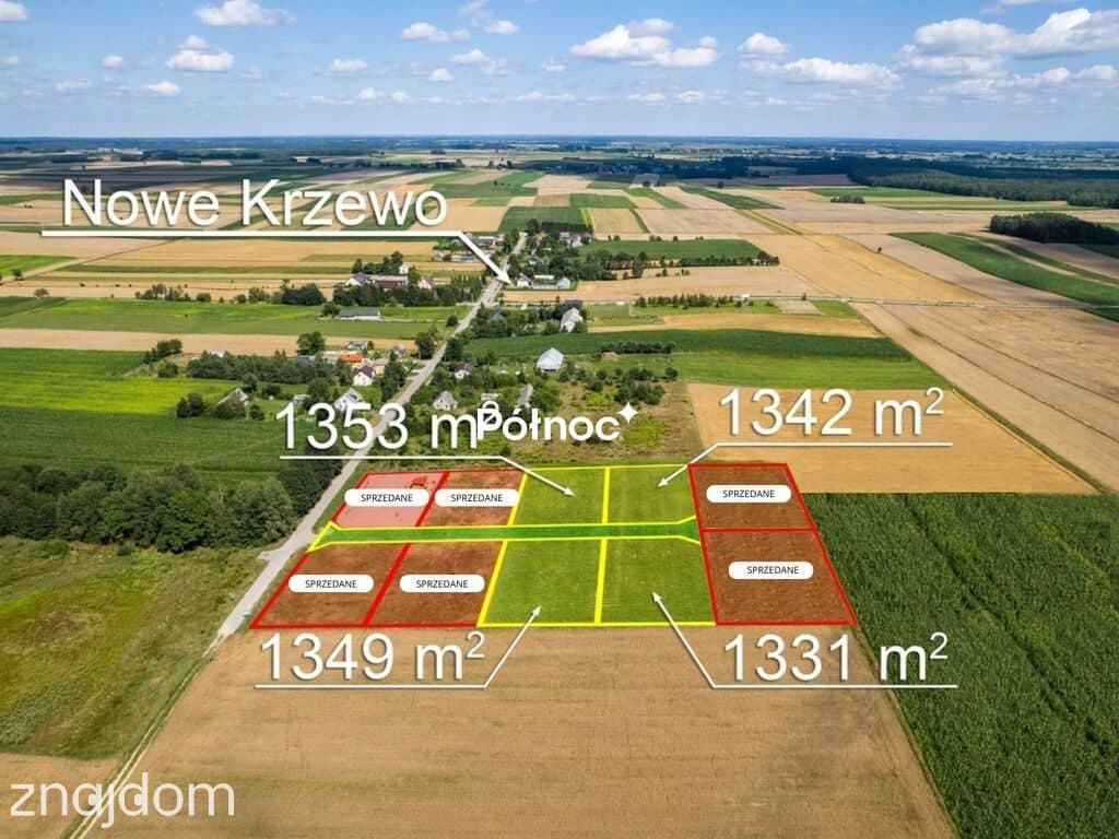 Działki budowlane | Nowe Krzewo | gm. Piątnica - zdjęcie 3