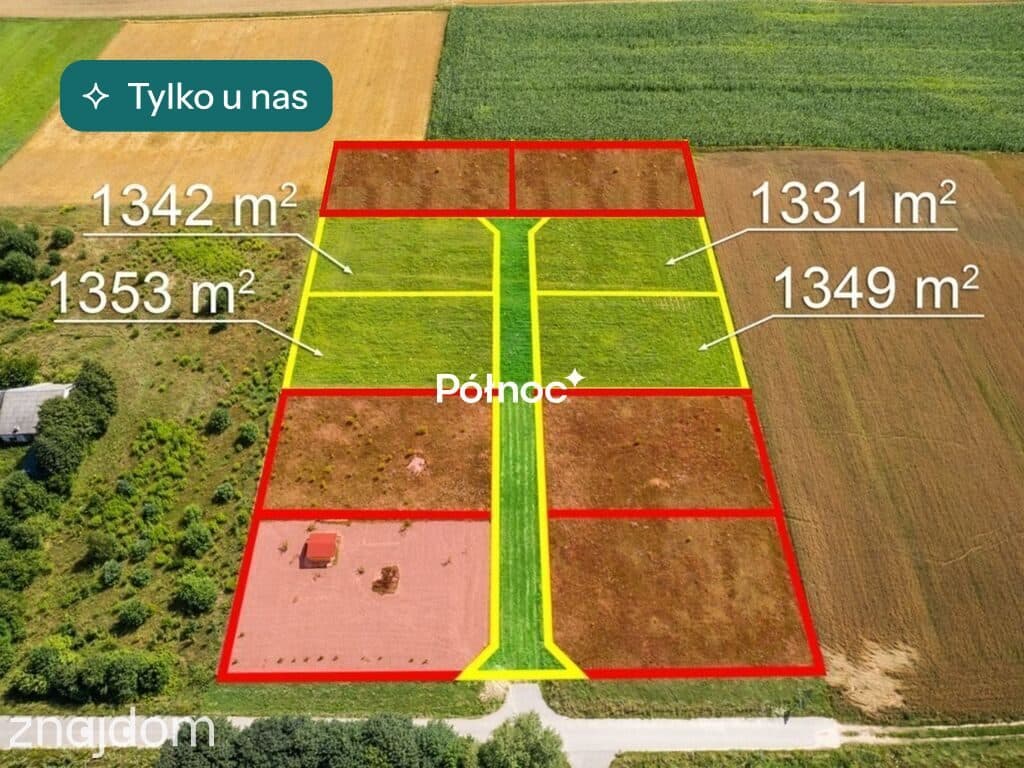 Działki budowlane | Nowe Krzewo | gm. Piątnica