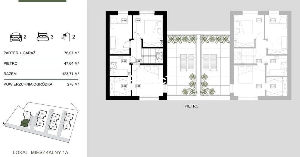Dom z ogrodem blisko morza | 123,71 m² | Garaż | 3 sypialnie |  Mosty - zdjęcie 13