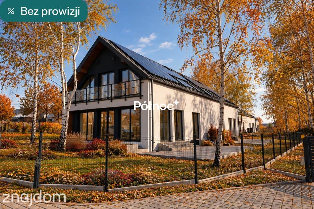 Nowoczesny dom - stodoła - bliźniak/5 pokoi/109m2