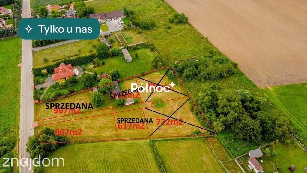 Działka budowlana z wz w Starych Kupiskach !
