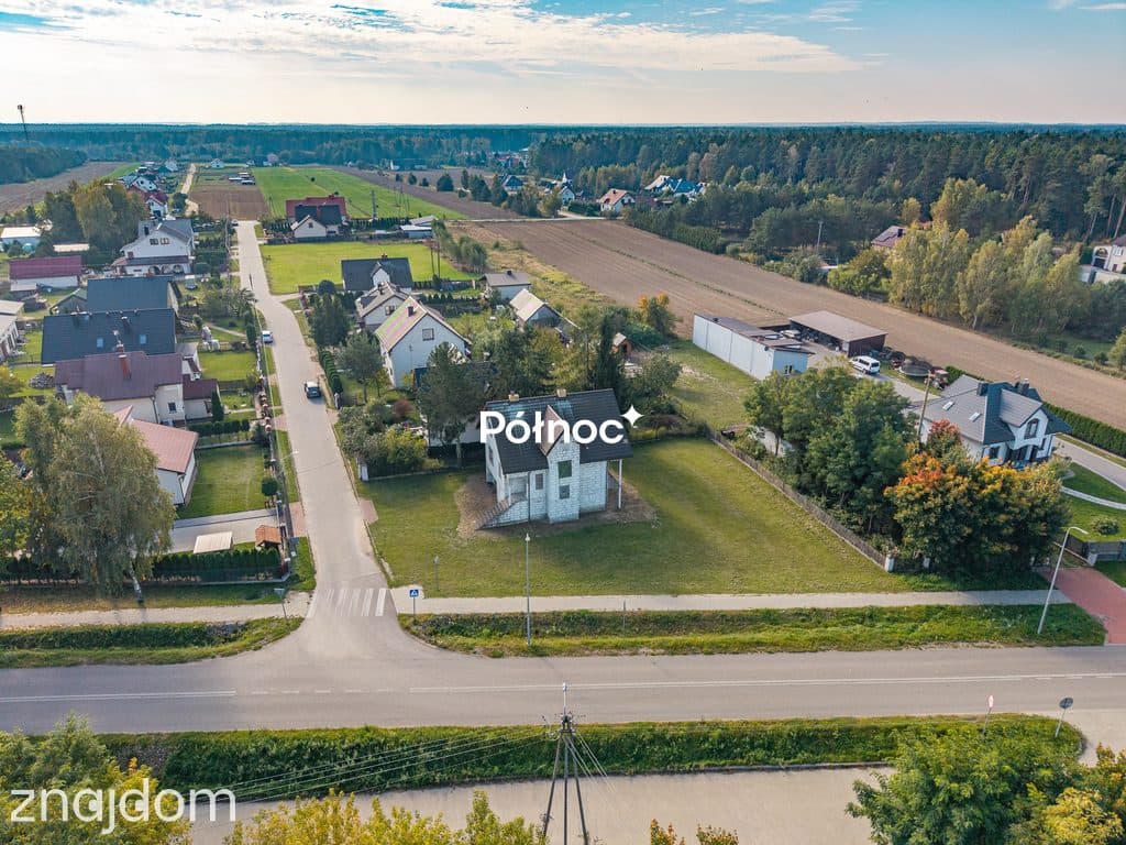Dom w stanie surowym - Modzele- Skudosze gm. Łomża - zdjęcie 4
