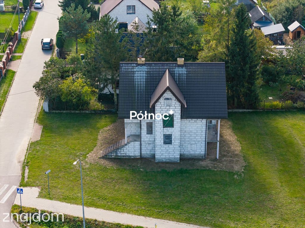 Dom w stanie surowym - Modzele- Skudosze gm. Łomża - zdjęcie 3