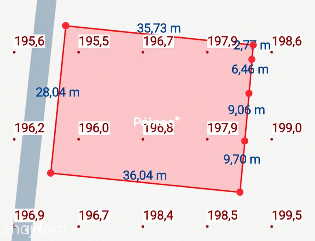 Działka budowlana 1006 m² z garażem, Wola Niemiecka - zdjęcie 5