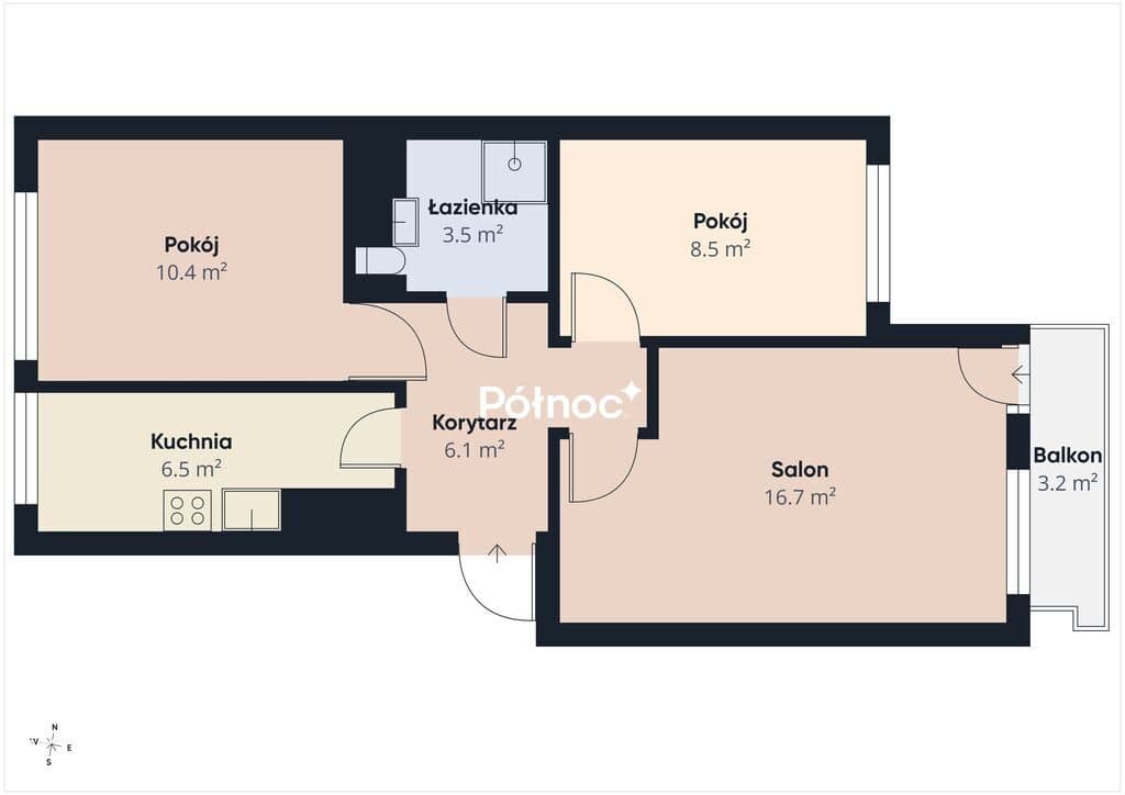 3 pokoje - balkon - 4 piętro w niskim bloku - Piekary C, Legnica - zdjęcie 20