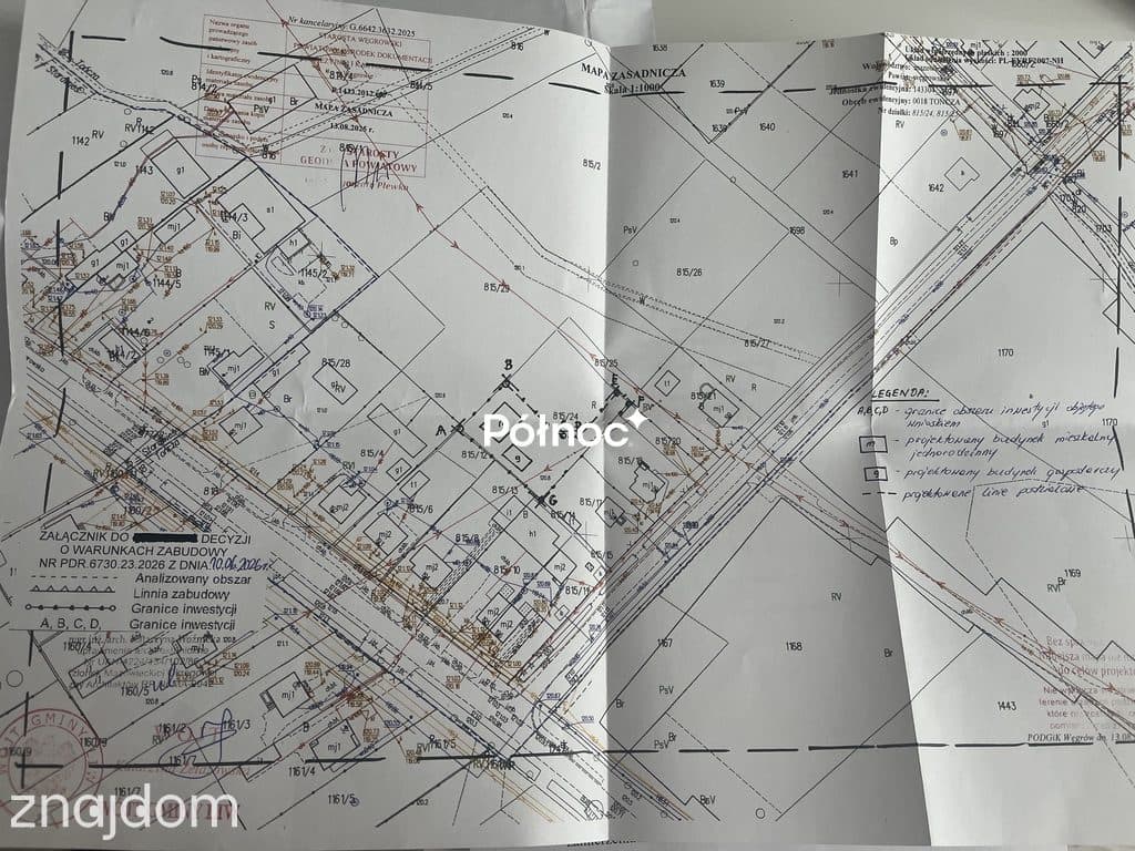 TOŃCZA, STARAWIEŚ, GM. LIW | DZIAŁKA 2192 m² | WARUNKI ZABUDOWY - zdjęcie 6