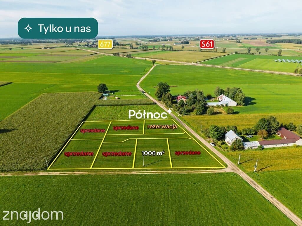 Działka | Sierzputy Zagajne | gm. Śniadowo