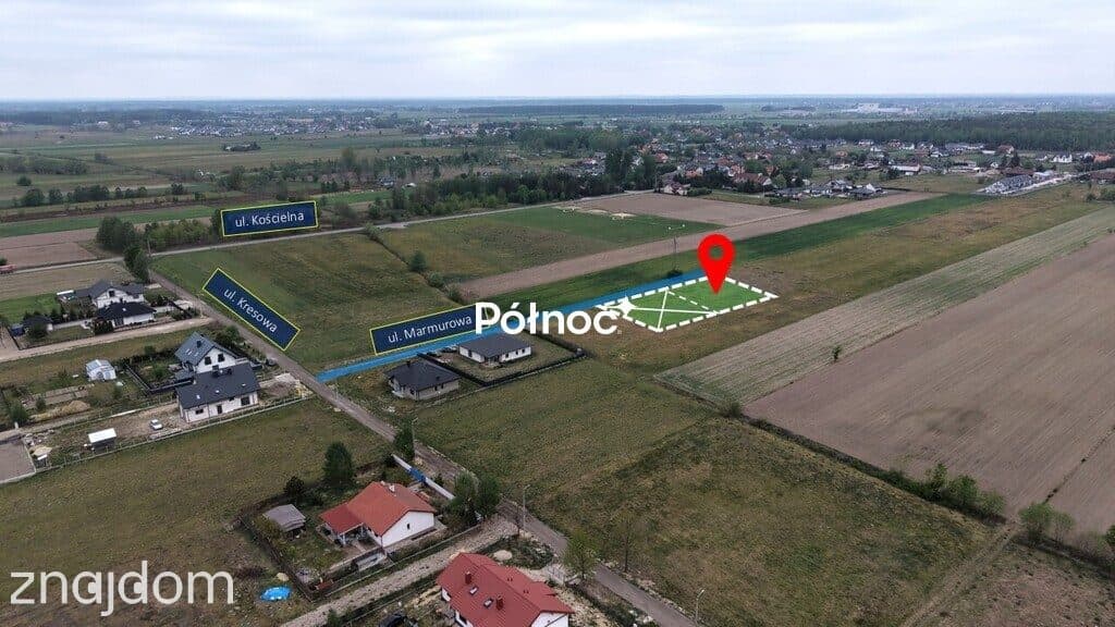 DZIAŁKA Z WZ | 1000 m² | Wola Rasztowska - zdjęcie 6