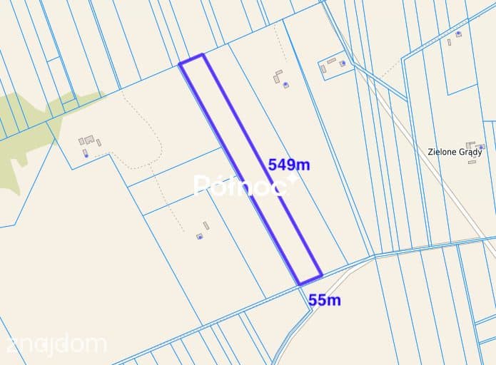 Działka rolni-budowlana 2,95h Żalin, gm. Ruda-Huta - zdjęcie 5