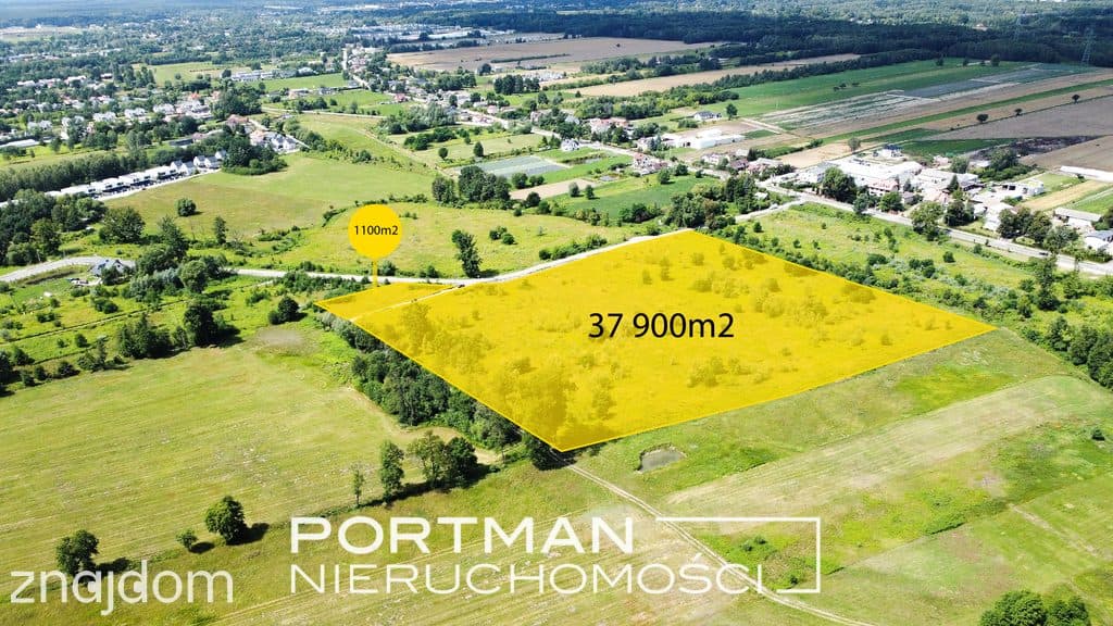 Działka na sprzedaż,,  OSIEDLE 39 000,m2, WIĄZOWNA