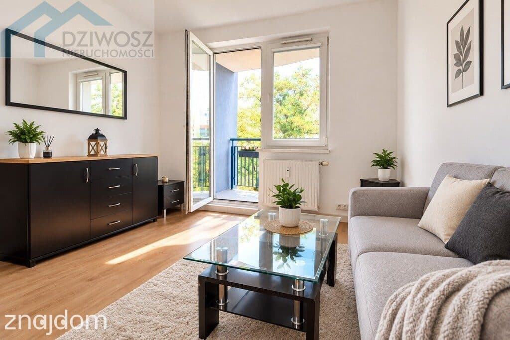2 pok. Rozkład, balkon