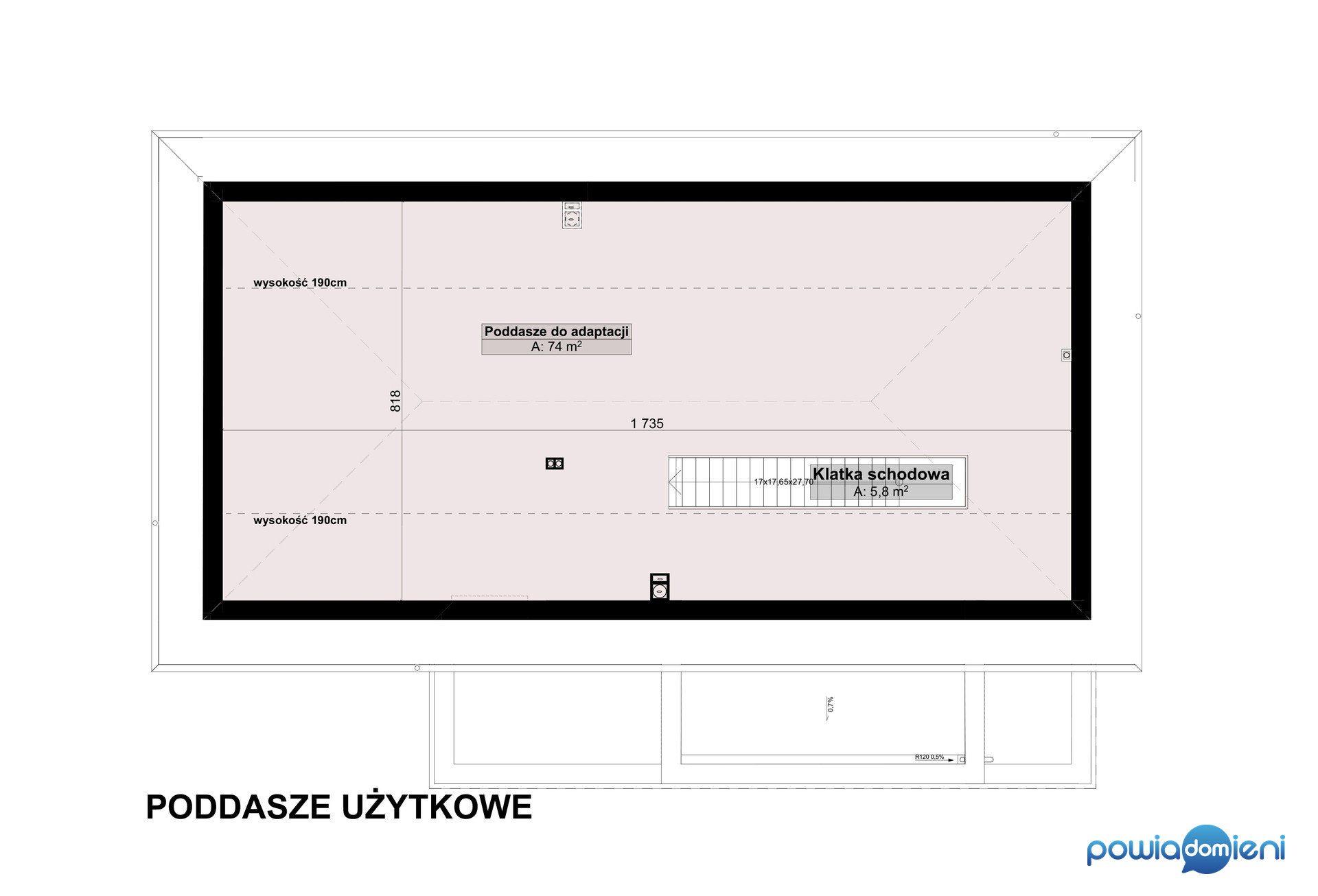 NOWOCZESNY DOM 112 m² + poddasze 74 m² | Małęczyn | 691 m² - zdjęcie 10
