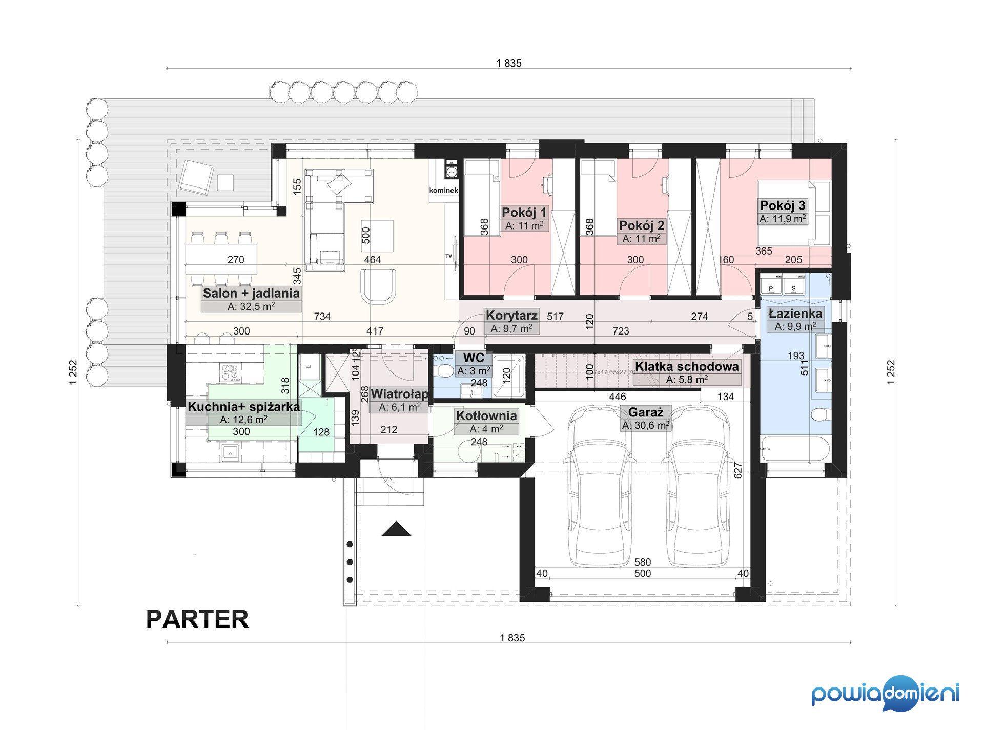 NOWOCZESNY DOM 112 m² + poddasze 74 m² | Małęczyn | 691 m² - zdjęcie 9
