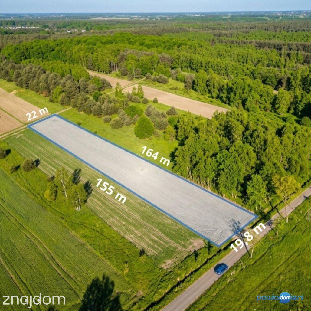 Atrakcyjna działka budowlana z warunkami zabudowy w Zakrzewskiej Woli - zdjęcie 2