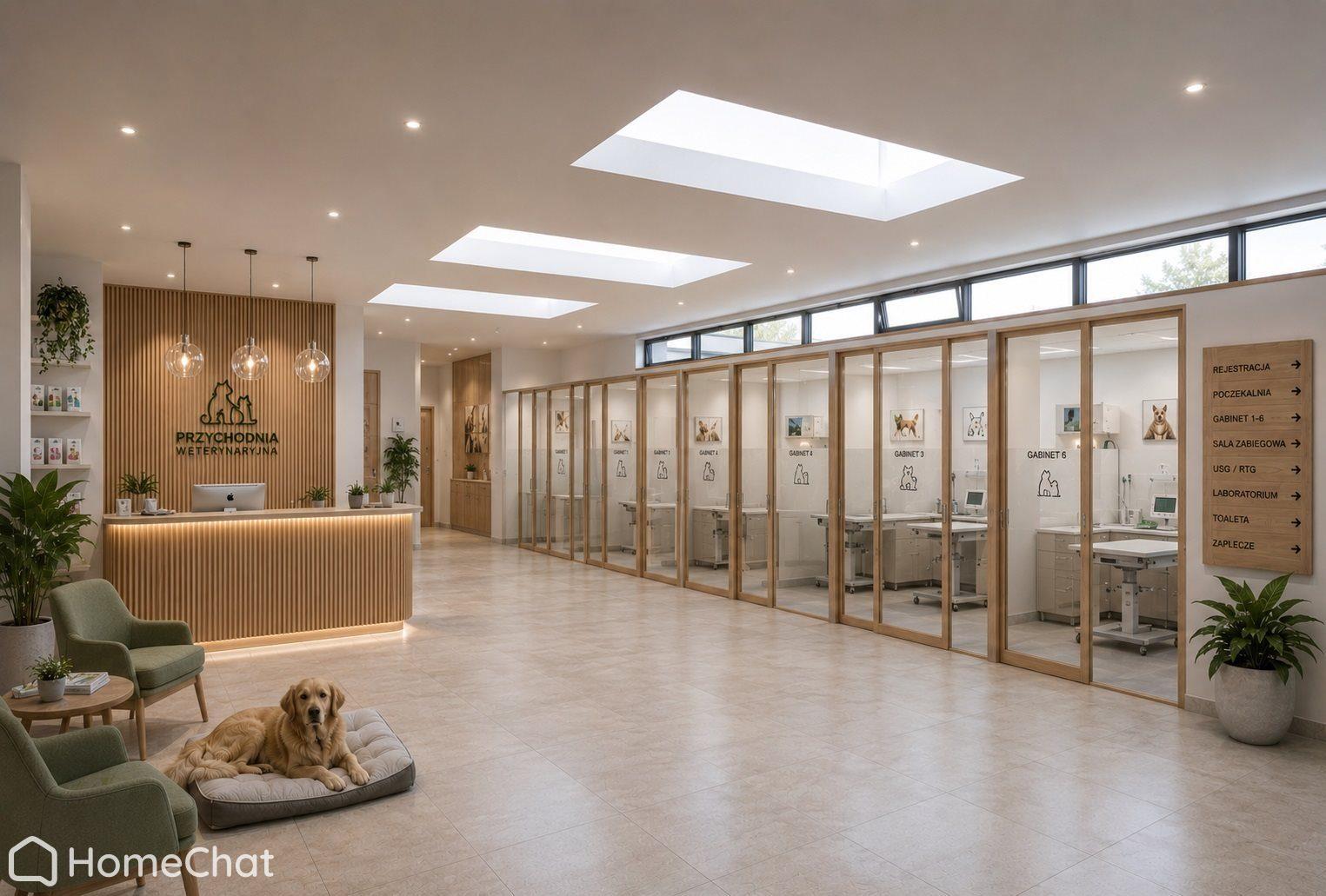 Salon kosmetyczny, usługi weterynaryjne / inne