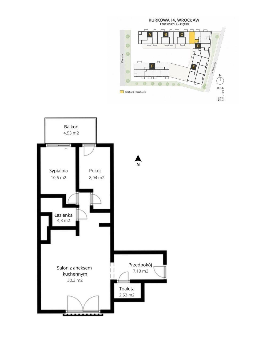 BEZ PROWIZJI! 68 m² z balkonem i garażem | Kurkowa - zdjęcie 19