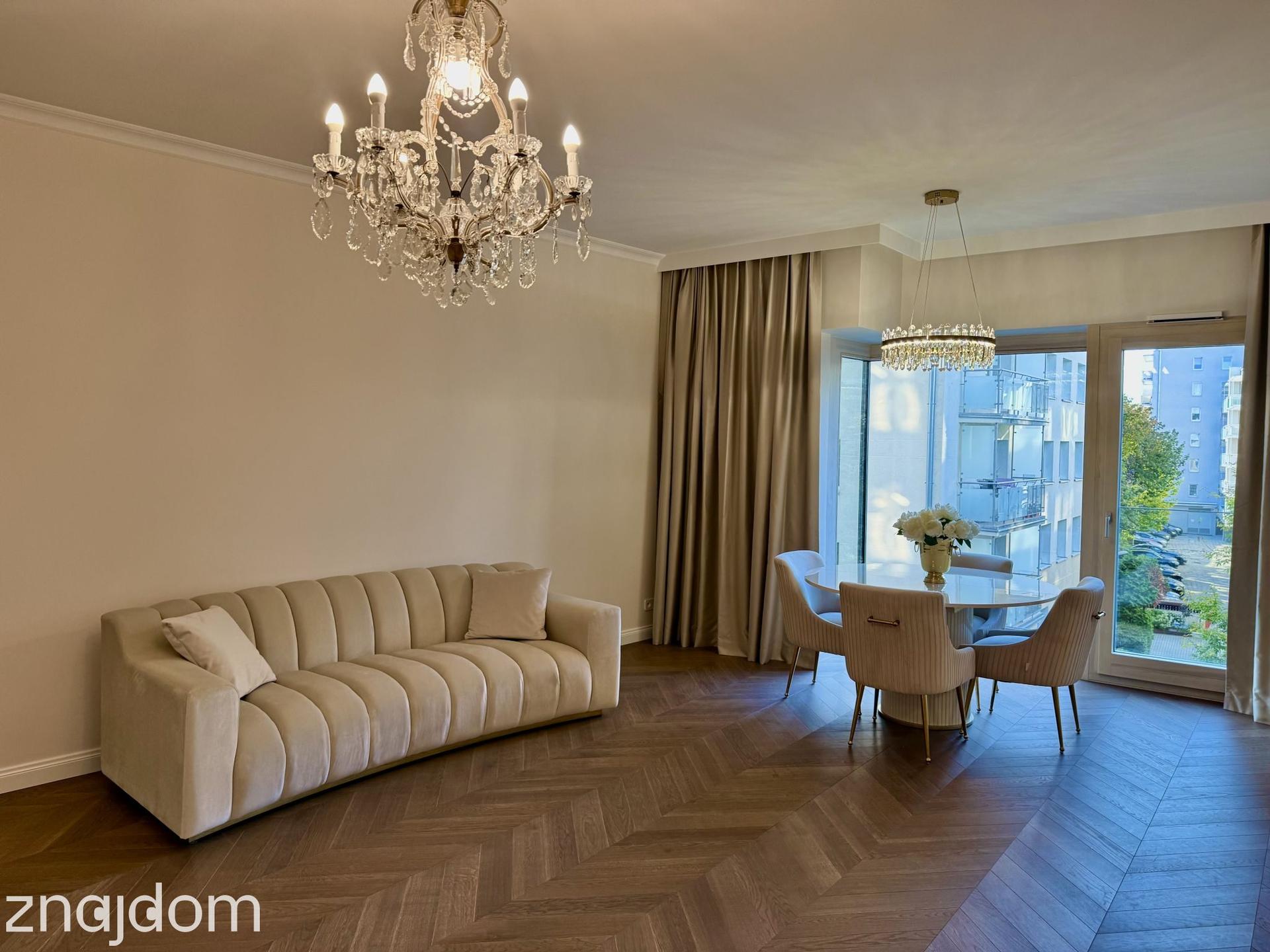 Niecała Nowy apartament 3-pokojowy 100 m² z tarasem 19 m²  przy Ogrodzie Saskim