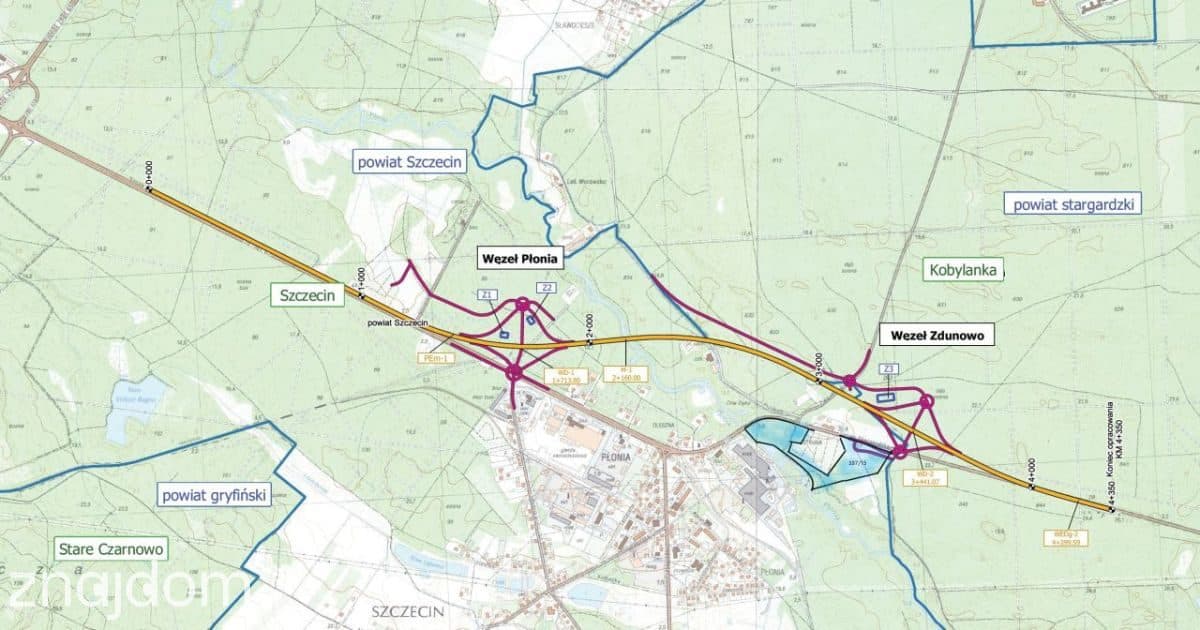 Działka inwestycyjna 6 ha – Szczecin Płonia - zdjęcie 6