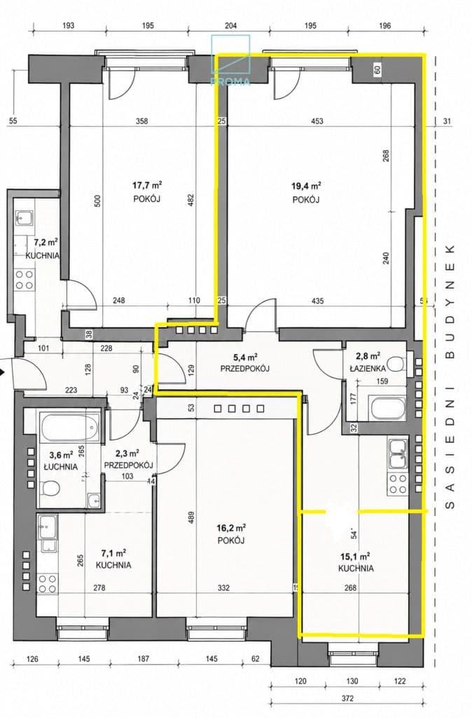 Kamienica/Park Skaryszewski/42 m²/do remontu/ - zdjęcie 2