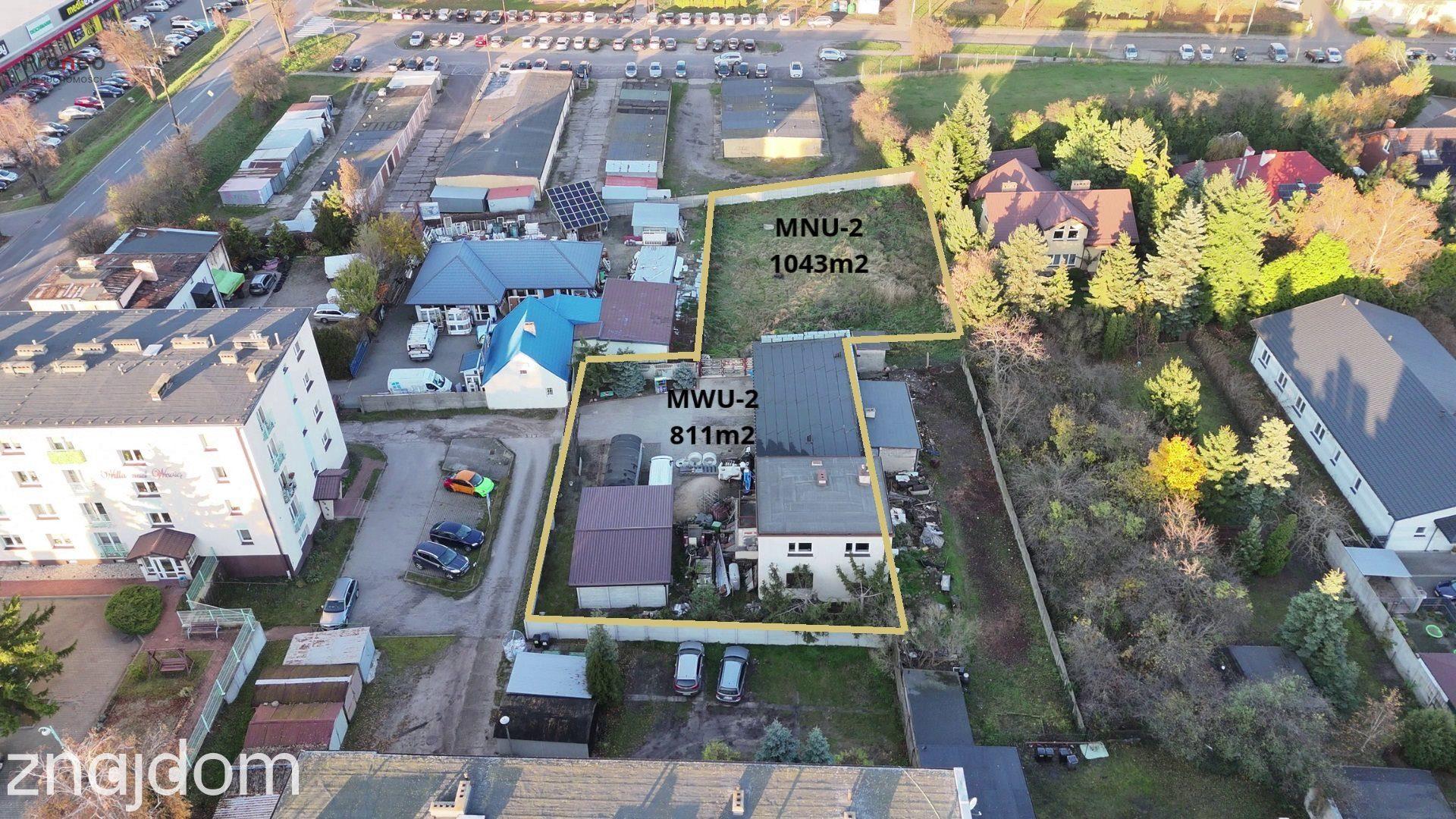Działka pod zabudowę wielorodzinną z usługami