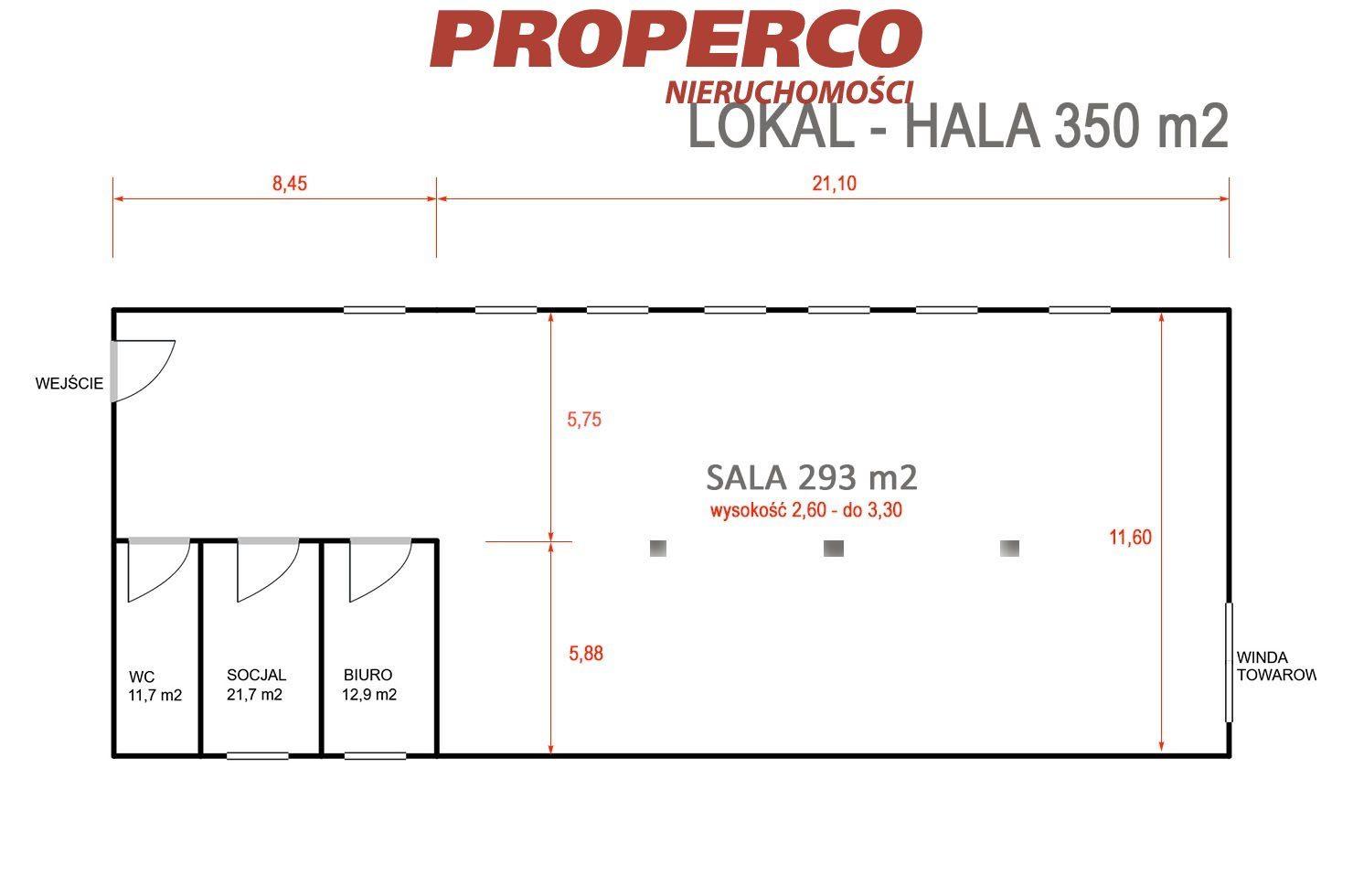 Hala produkcyjno - magazynowa, 350m2, Pakosz - zdjęcie 9