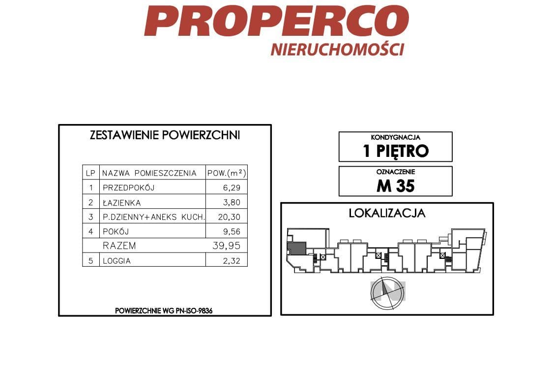 Mieszkanie 2pok., 39,95m2, Ip., ul. Klonowa - zdjęcie 5