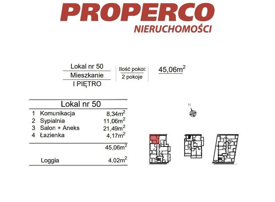 Mieszkanie 2pok., 45,06 m2, ul. Klonowa - zdjęcie 6